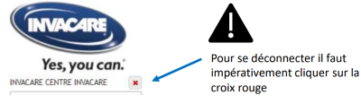 ATTENTION - A FAIRE IMPERATIVEMENT POUR VOUS DECONNECTER