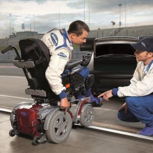 Fauteuil Roulant Electrique Invacare Storm4 X-plore True Track Plus