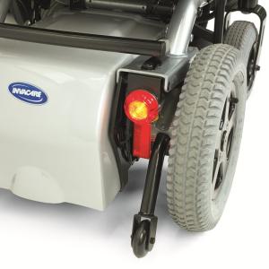 Fauteuil roulant électrique Invacare Stream - Roue anti-baculement