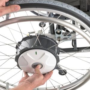 Motorisation fauteuil roulant manuel Invacare Alber e-fix E35-E36