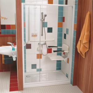 Siège de douche mural Invacare Futura R8804