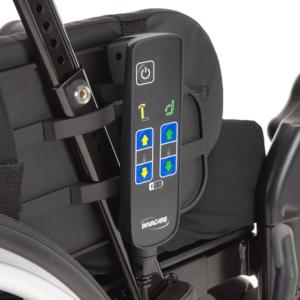 Fauteuil roulant confort Invacare Rea Clematis Pro E-Tilt