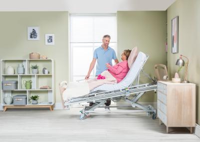 Lit médicalisé Invacare NordBed Optimo Wide - Lit 120 cm