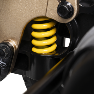 Fauteuil roulant électrique pliant Alber Erivo - Confort de la suspension