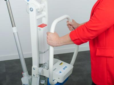 WendyDrive2 push bars with force sensors FR